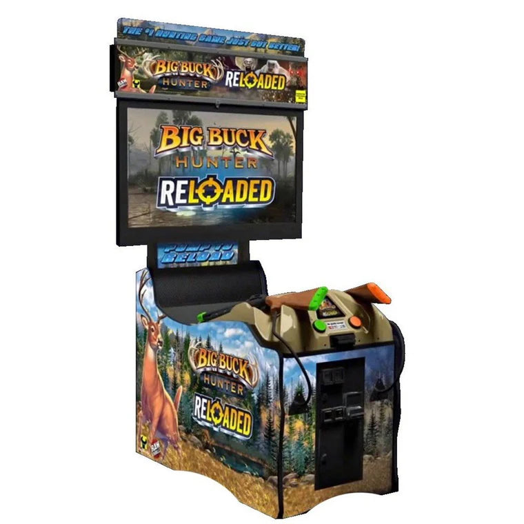 Raw Thrills Big Buck Hunter Reloaded Panorama Gun Shooting Arcade Game Online