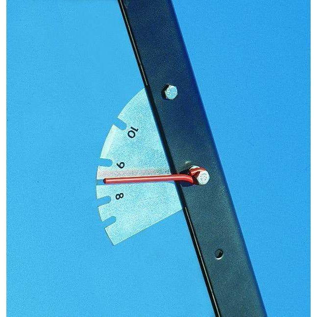 Bison 36″ x 54″ ZipCrank Adjustable Outdoor Basketball Hoop PR94UZC