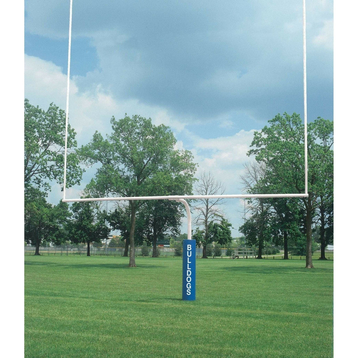Bison 4-1/2″ Gooseneck Football High School Goalposts (Pair)
