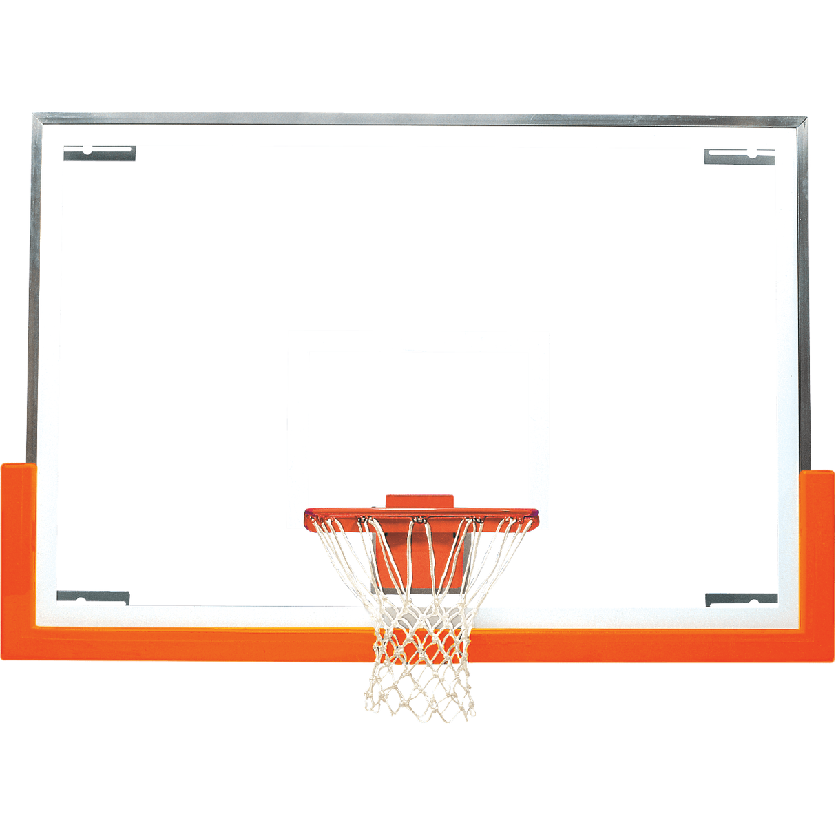 Bison 48" x 72" Official Premium 180° Tall Backboard Package OFX483180