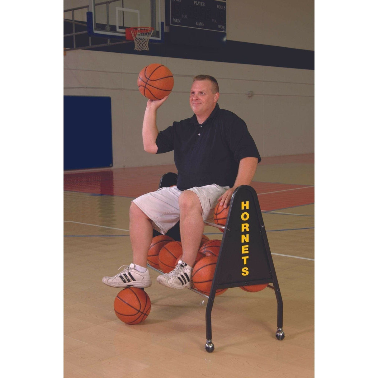 Bison Heavy Duty 18 Ball Cart BA185