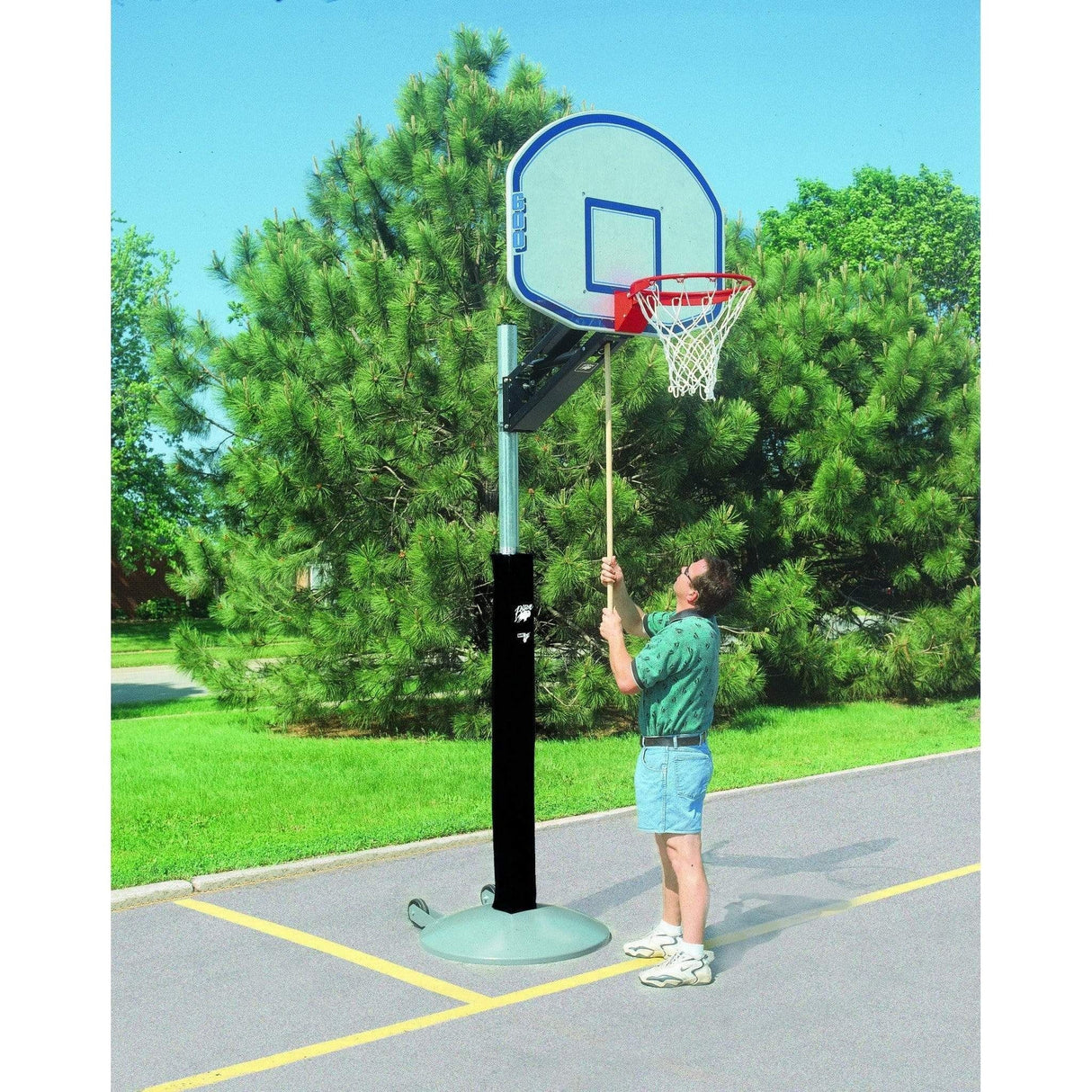 Bison QwikChange Outdoor Portable Basketball Hoop BA801
