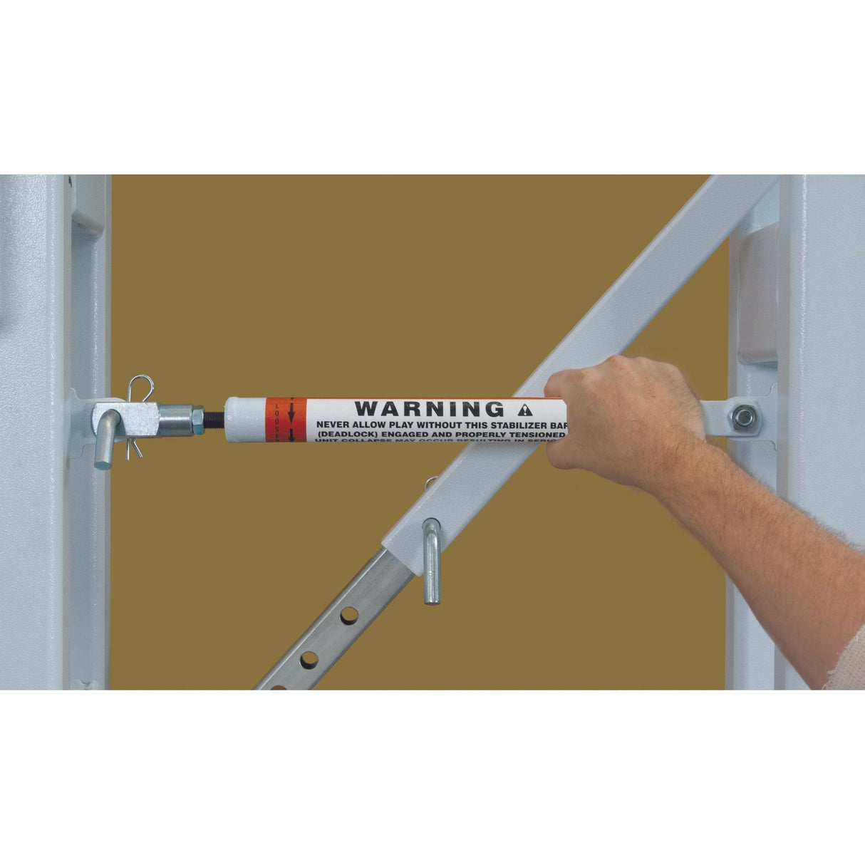 Bison T-REX Americana Manual Portable Basketball Hoop BA898AGM