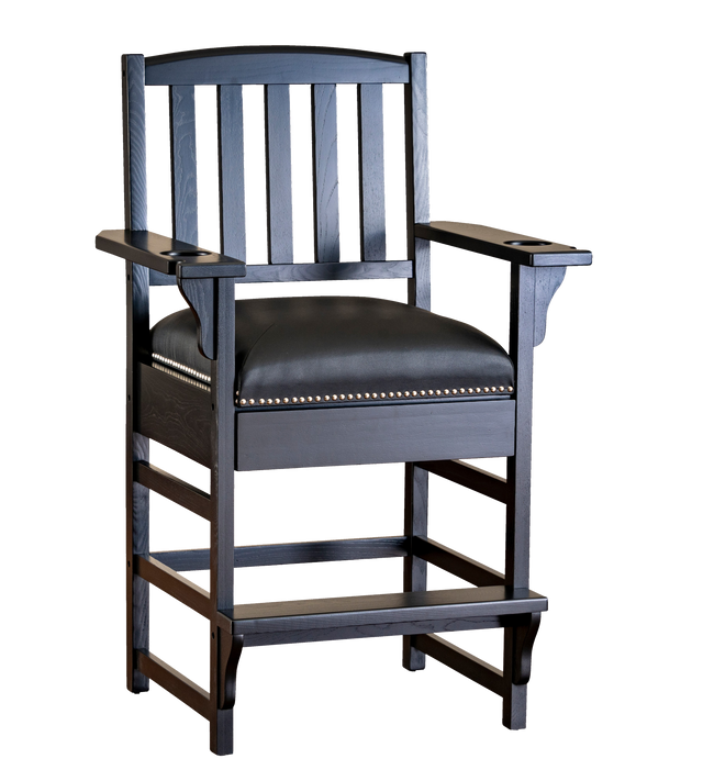 American Heritage Billiards King Chair (Black)