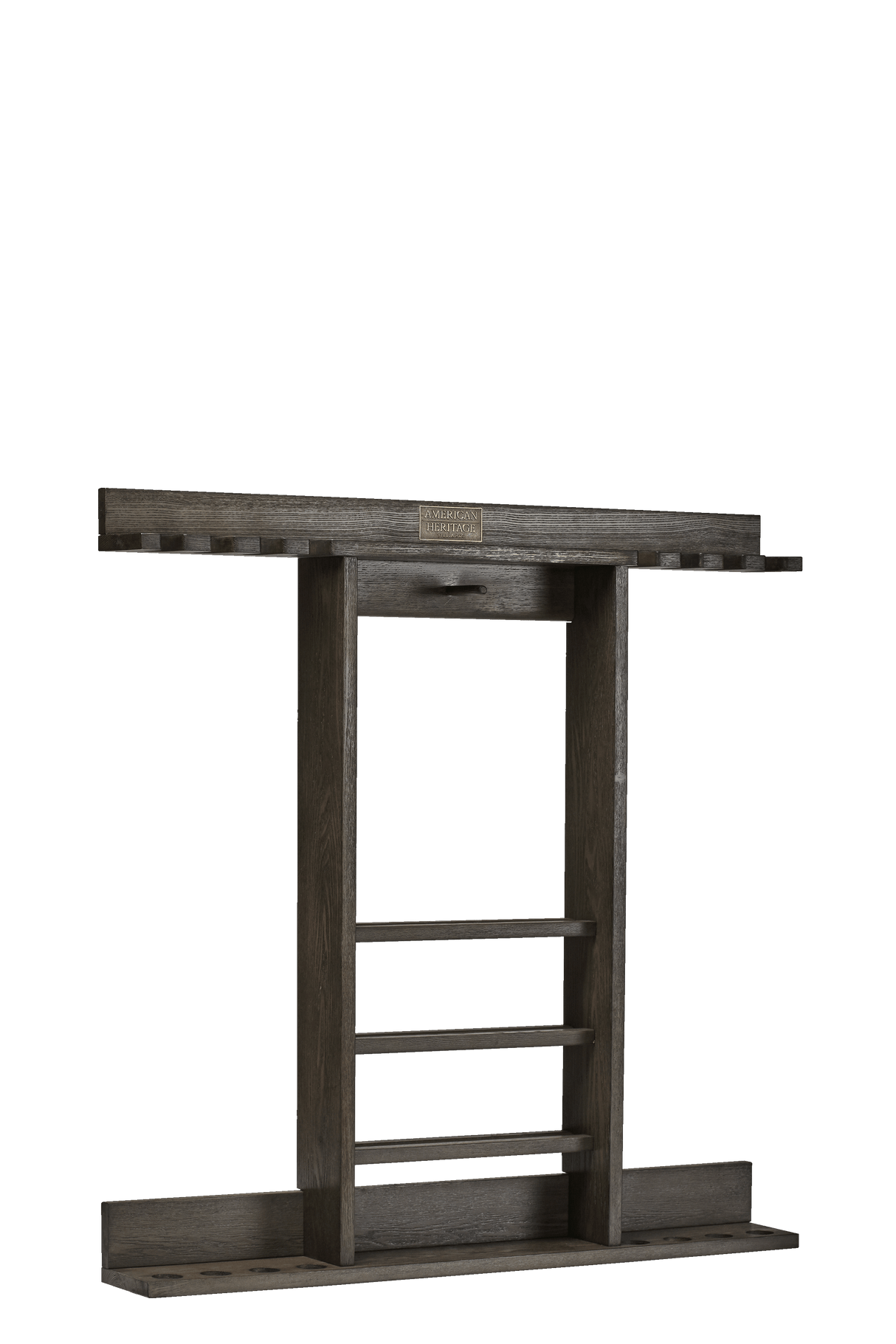 American Heritage Billiards Bluegrass Wall Rack (Charcoal)