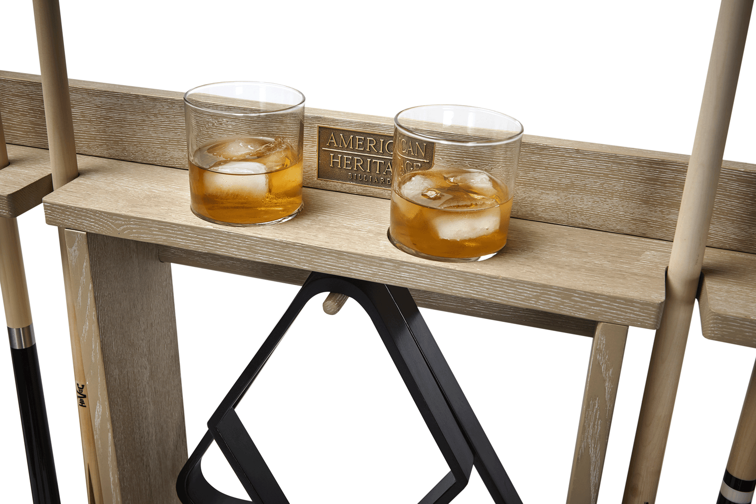 American Heritage Billiards Bluegrass Wall Rack (Natural Ash)