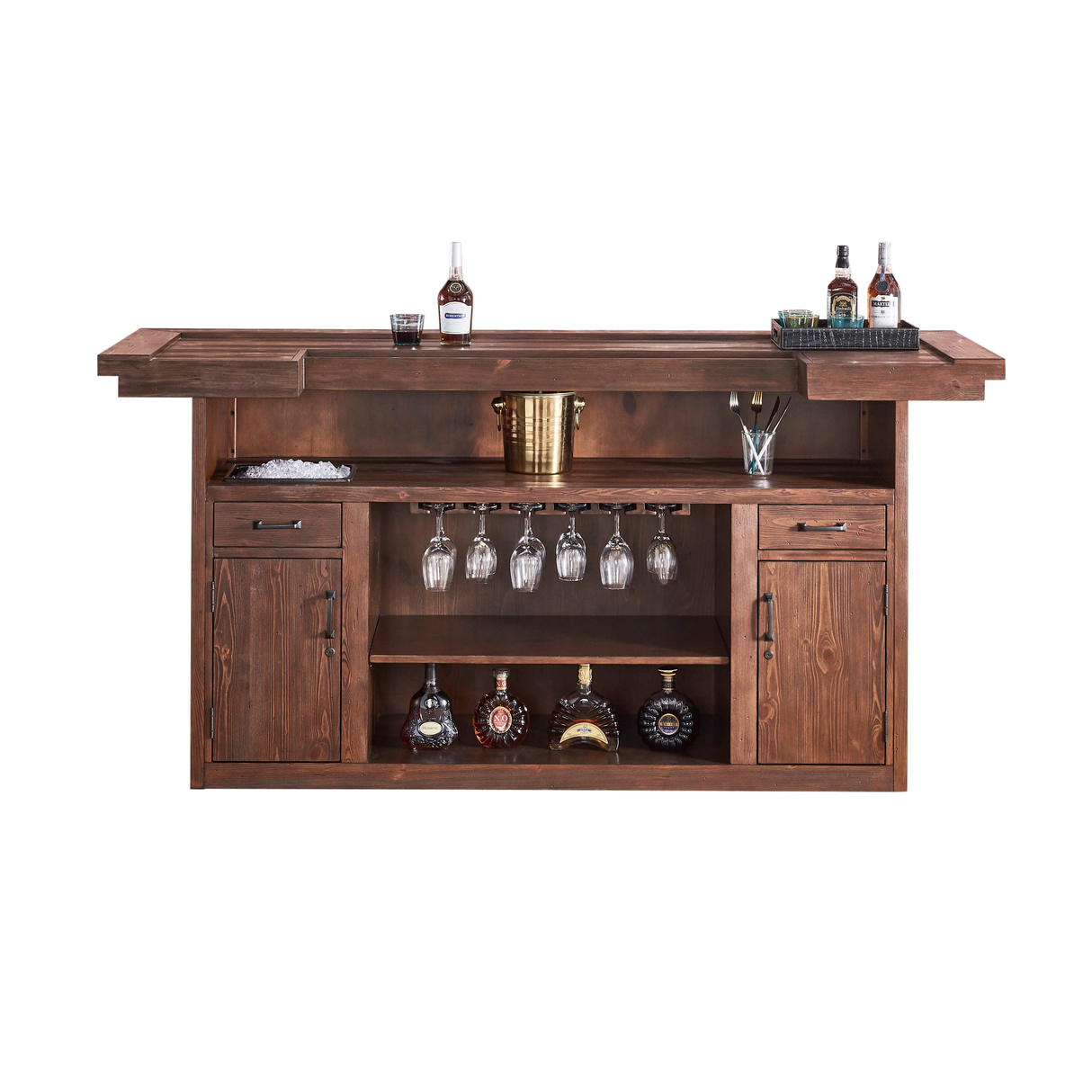 American Heritage Billiards Bristol Home Bar (Harvest)