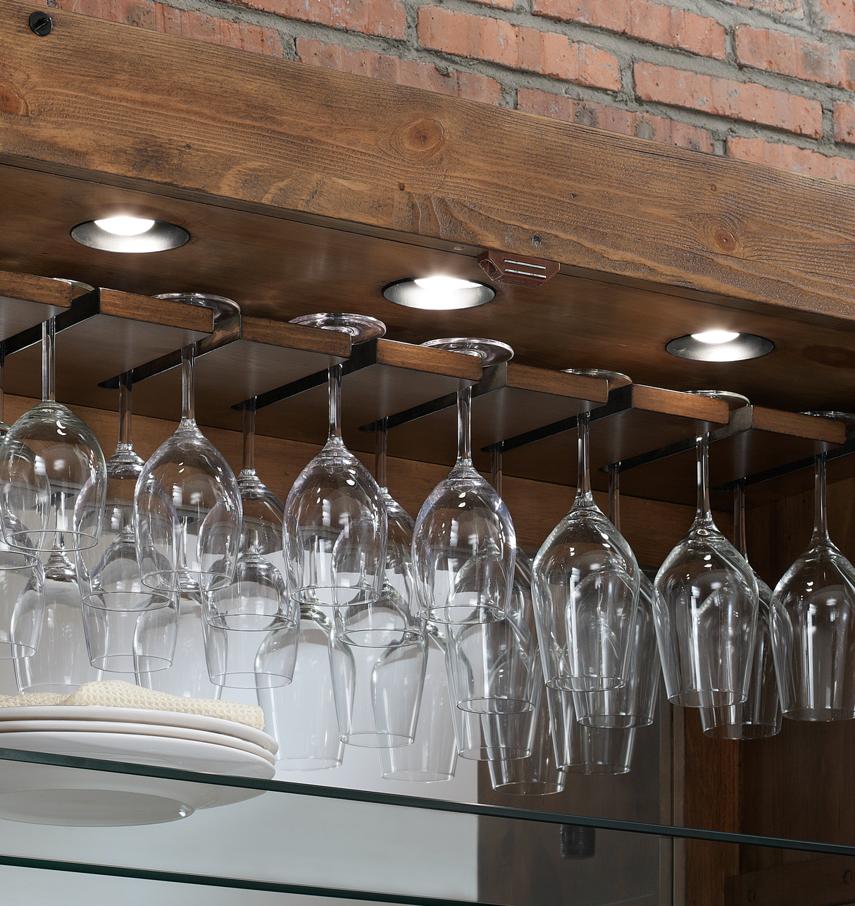 American Heritage Billiards Bristol Wine Cabinet (Harvest)