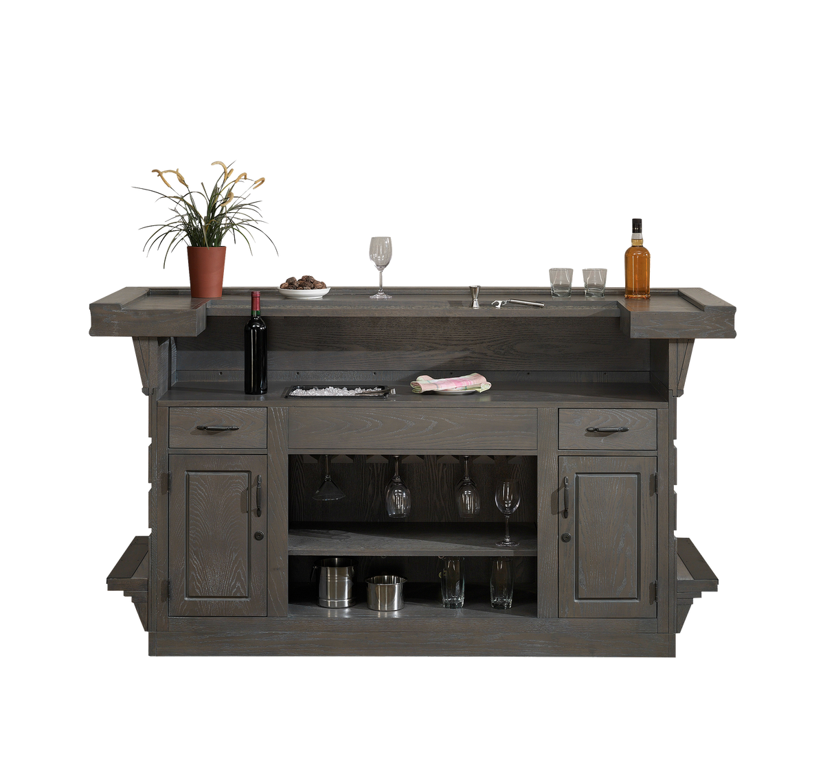 American Heritage Billiards Caliente Home Bar (Glacier)