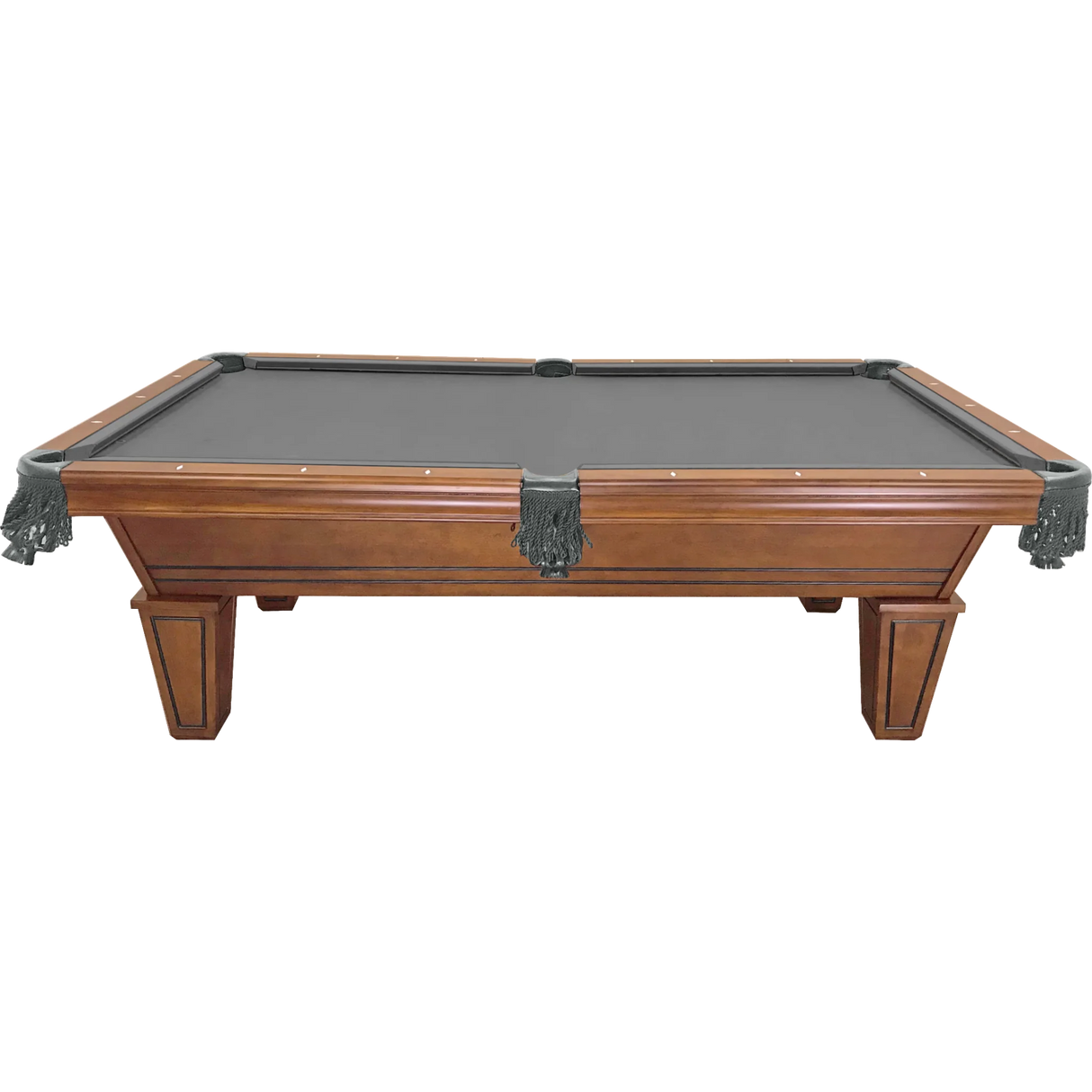 Plank & Hide Carrigan Wood Pool Table with Free Accessory Kit