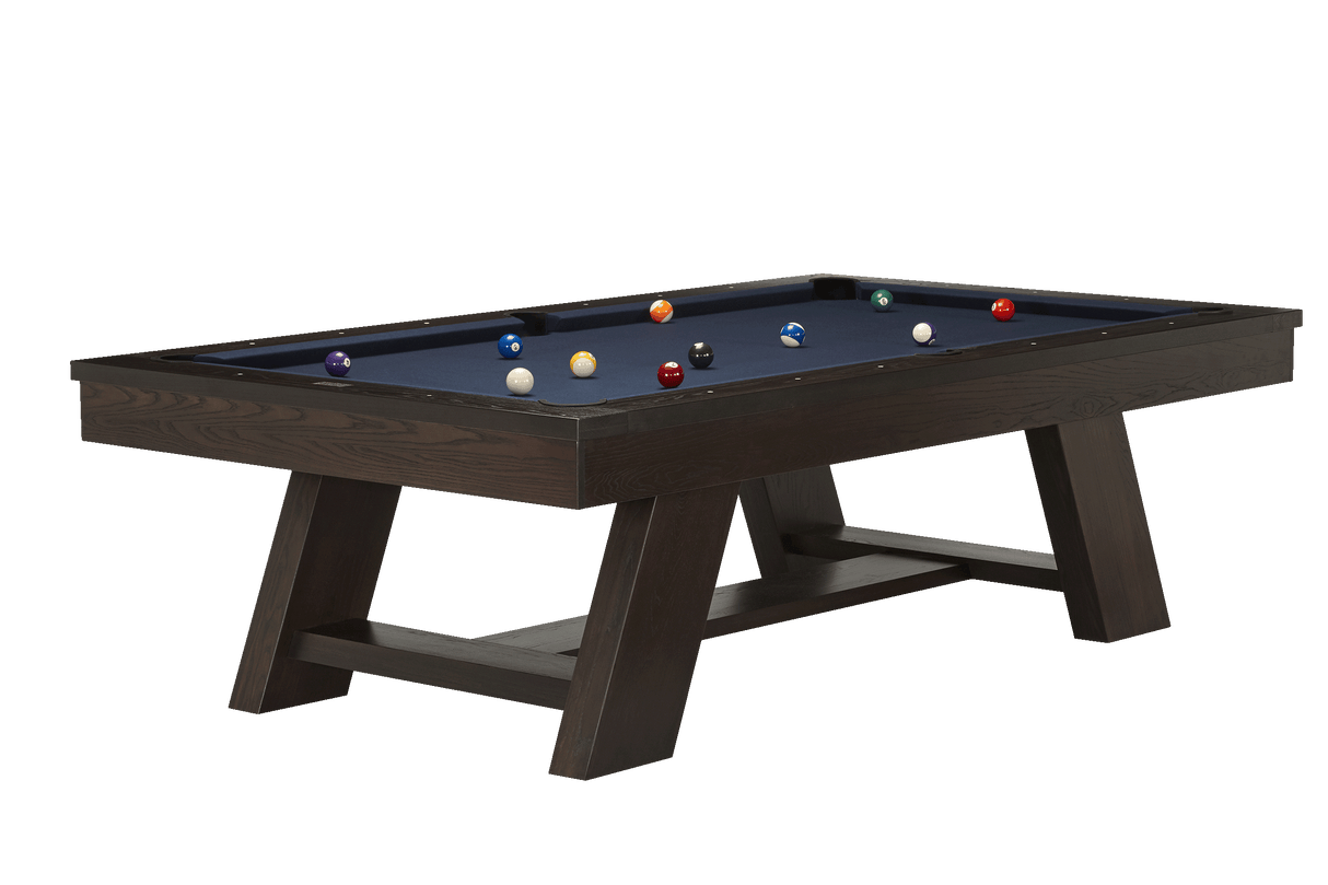 American Heritage Billiards Deerfield 8' Pool Table (Dark Walnut)