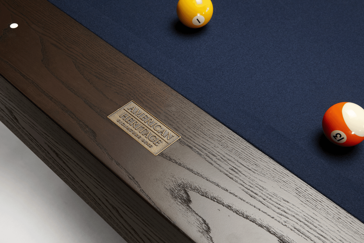 American Heritage Billiards Deerfield 8' Pool Table (Dark Walnut)