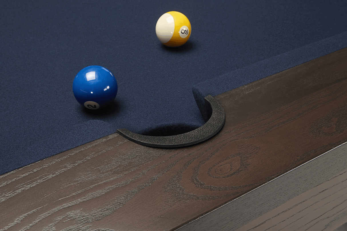 American Heritage Billiards Deerfield 8' Pool Table (Dark Walnut)