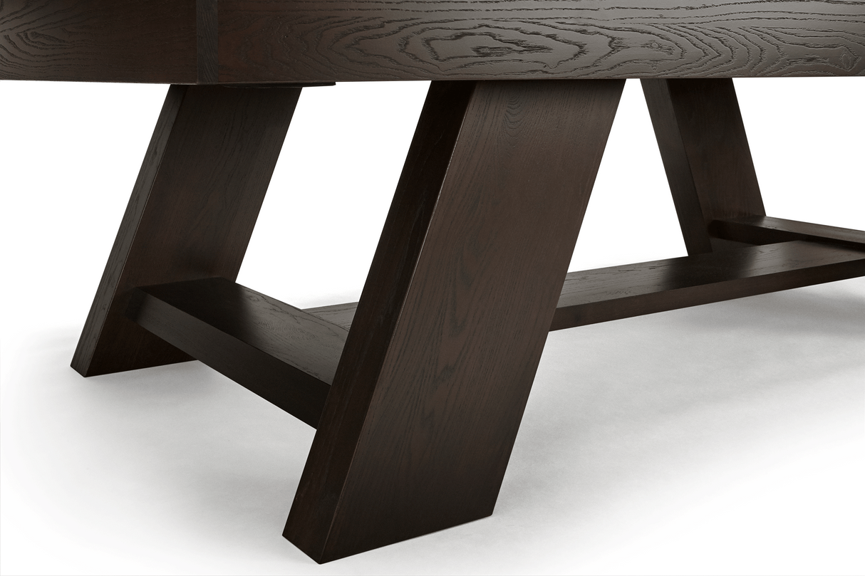 American Heritage Billiards Deerfield 8' Pool Table (Dark Walnut)