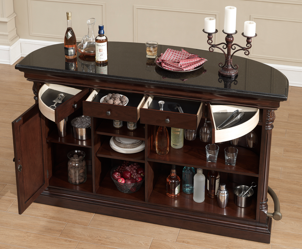 American Heritage Billiards Emilio Home Bar (Suede)