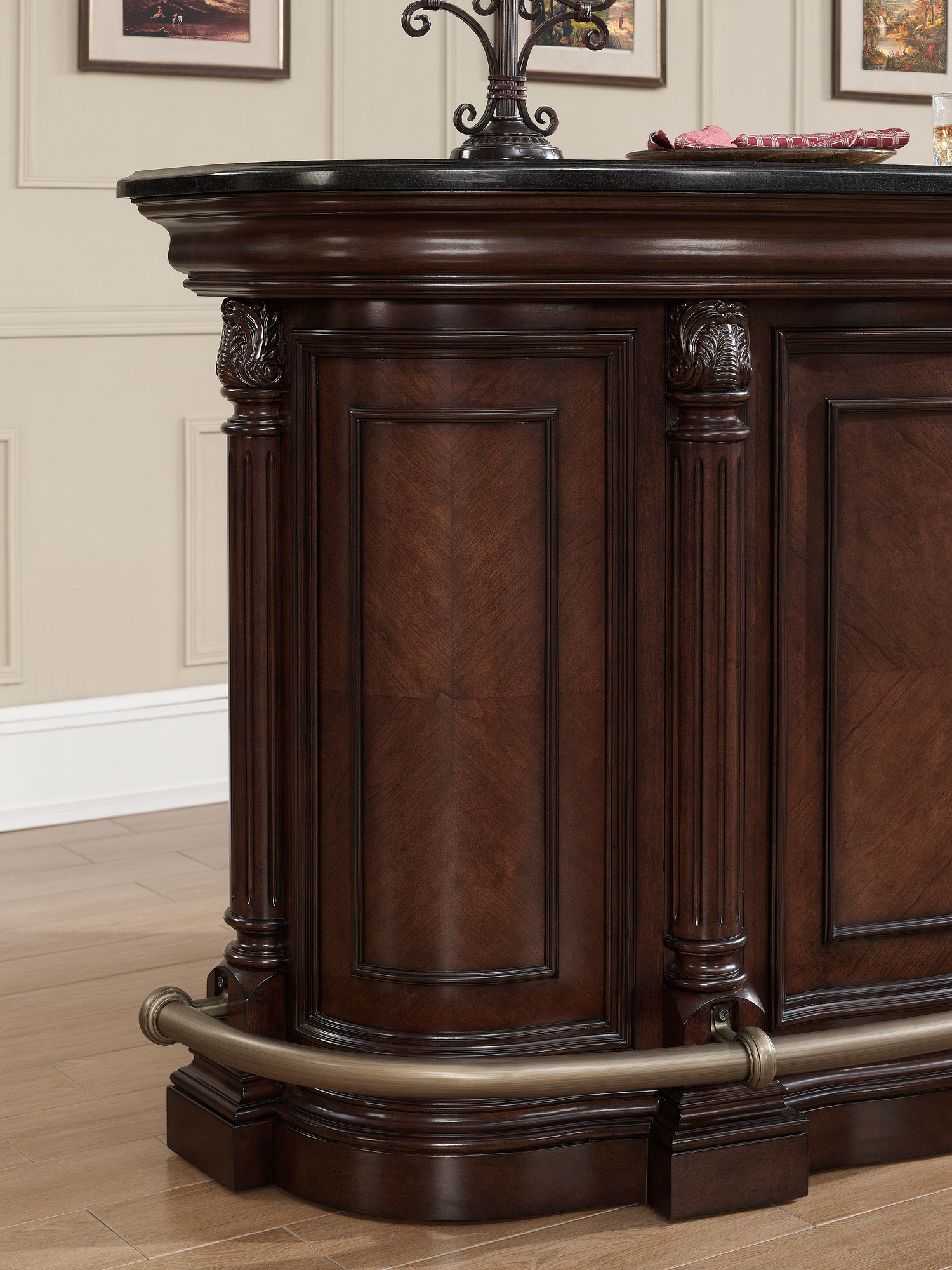 American Heritage Billiards Emilio Home Bar (Suede)