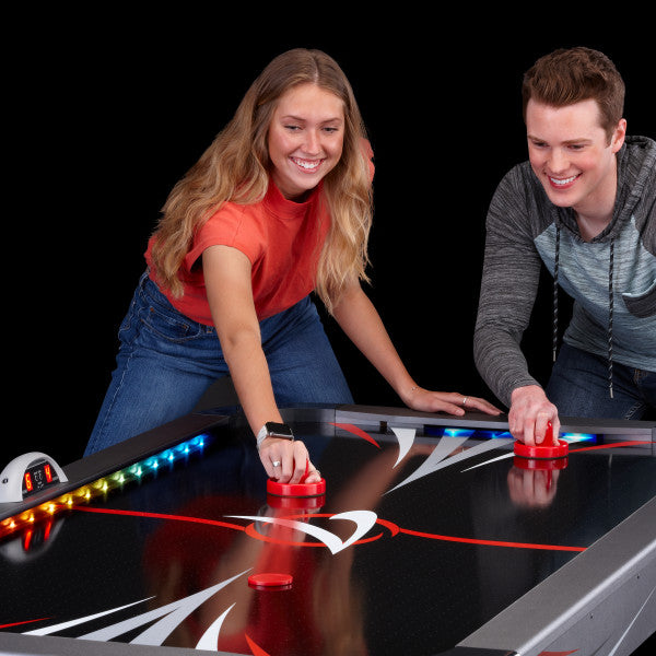 Fat Cat Volt 7' LED Illuminated Air Hockey Table