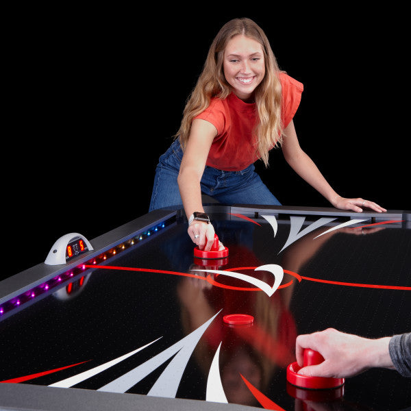 Fat Cat Volt 7' LED Illuminated Air Hockey Table