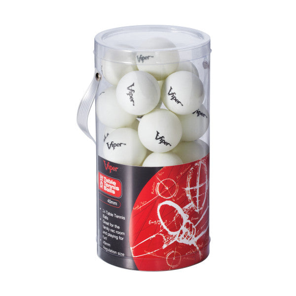 Viper 24 Pack Ping Pong Balls