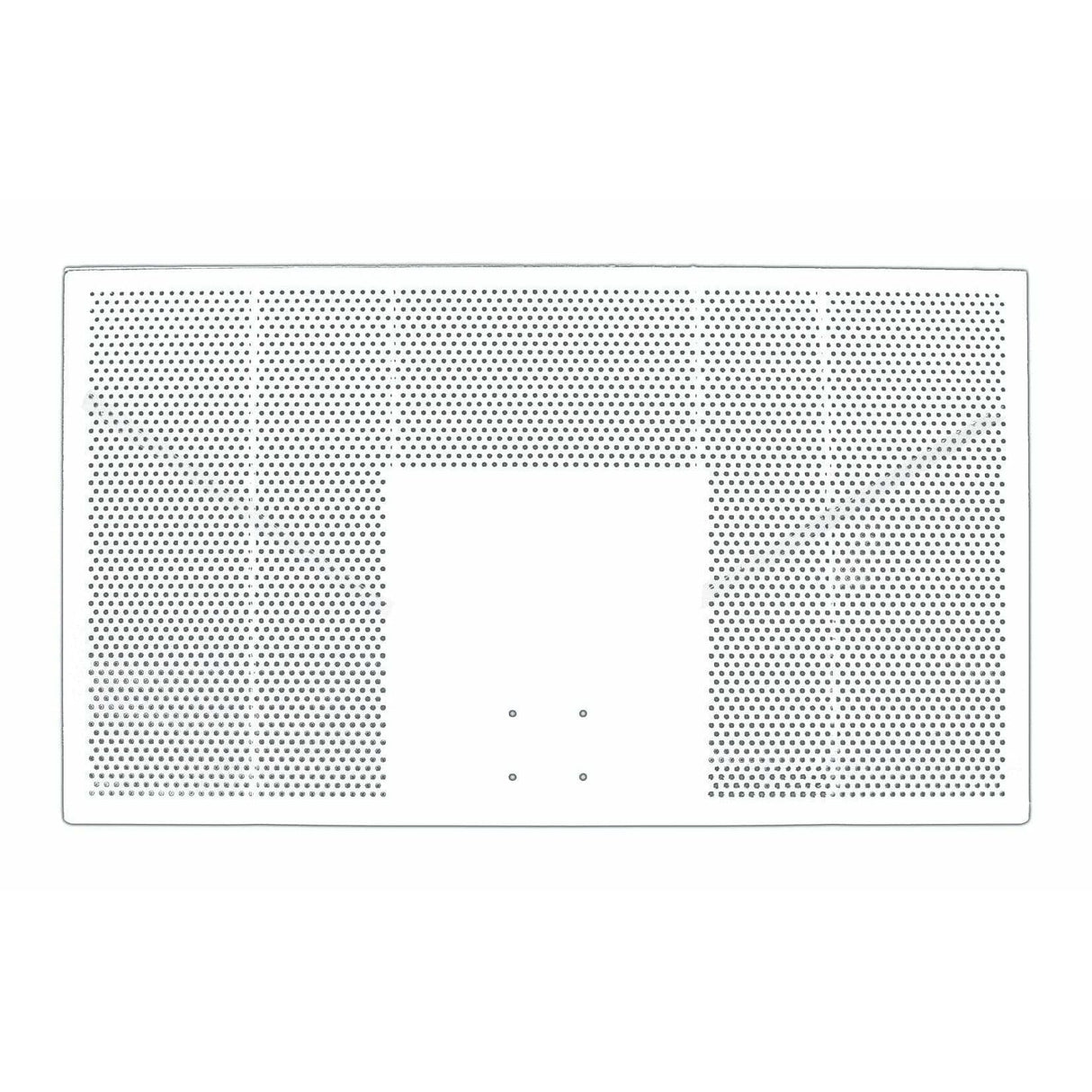 First Team 42" X 72" Perforated Aluminum Backboard FT267