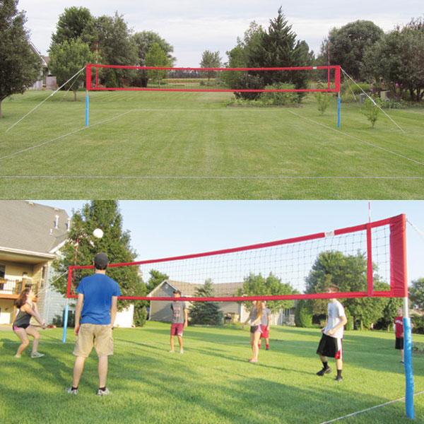 First Team Apollo USA Backyard Volleyball Net System