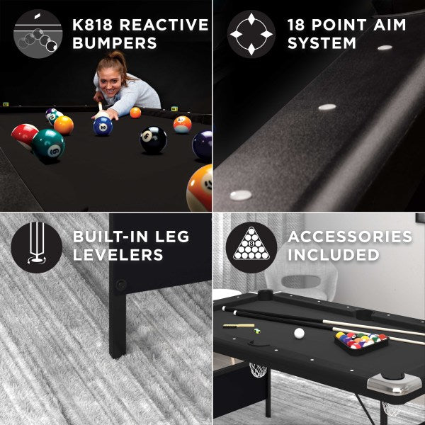Fat Cat Trueshot 6' Folding Pool Table