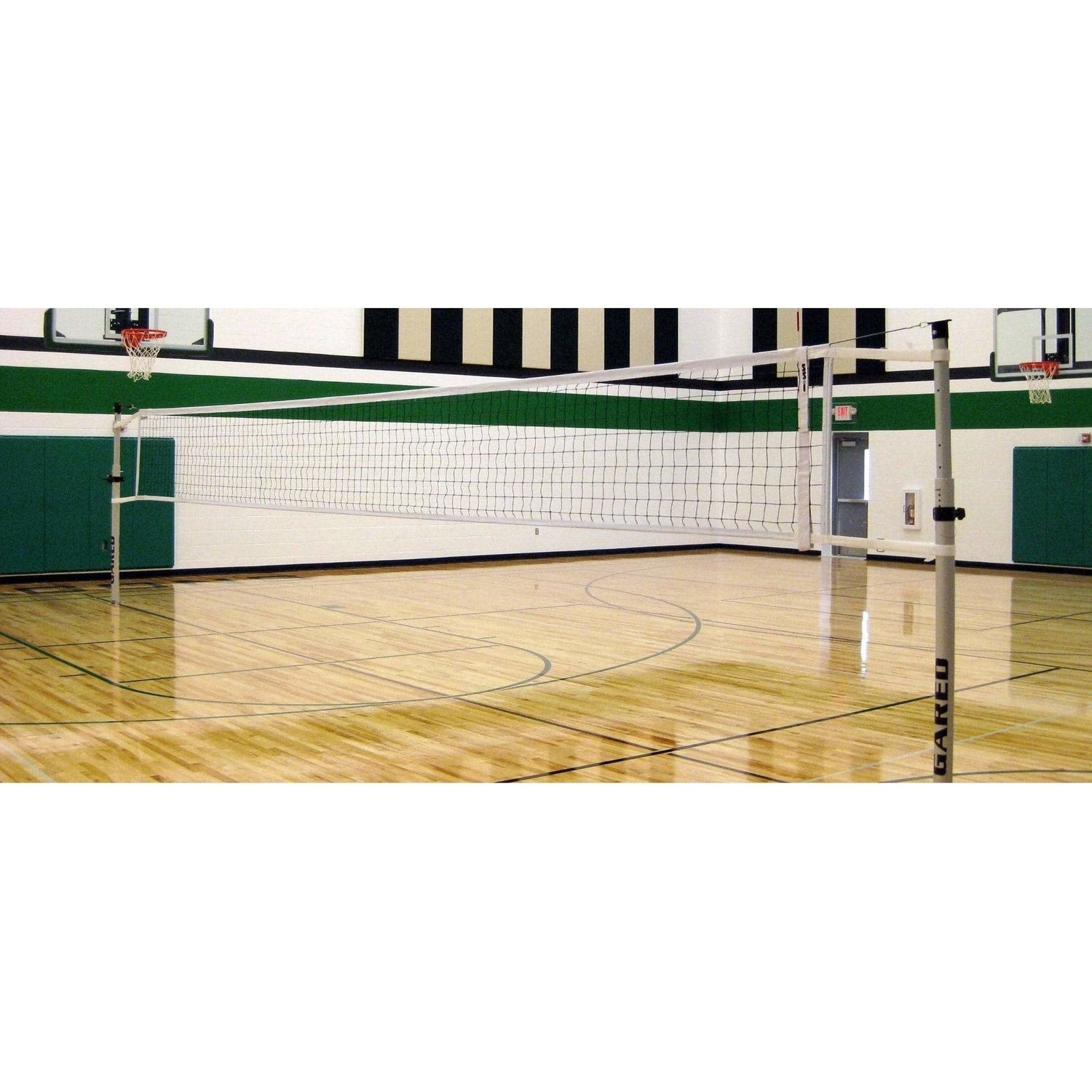 Gared Rallyline Scholastic 3-1/2" OD One-Court Multi-Sport System