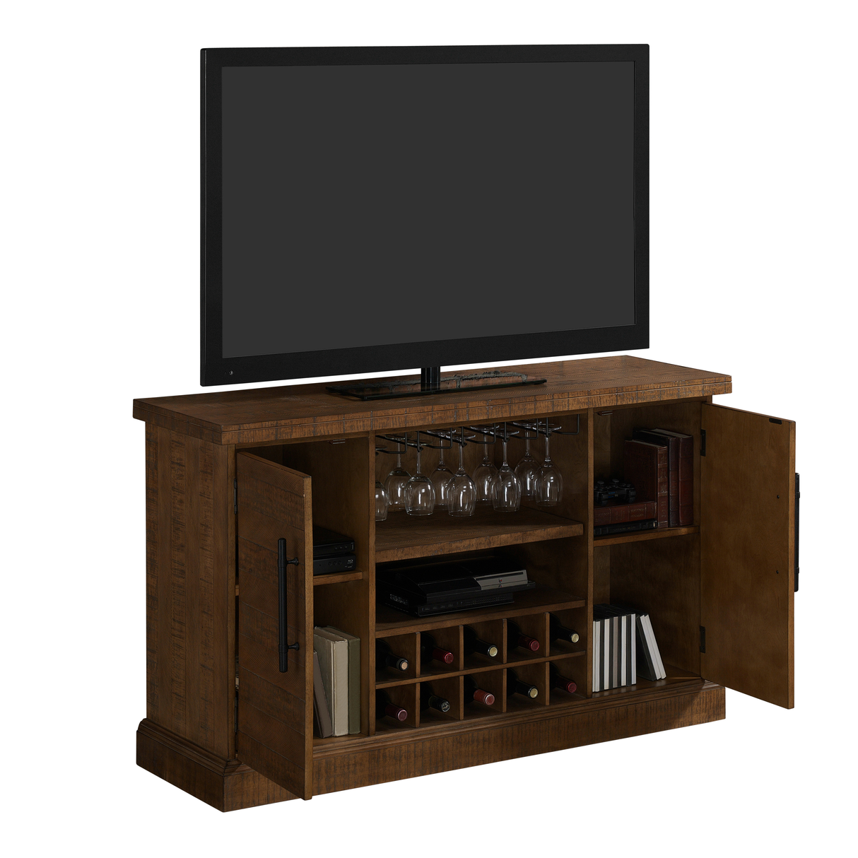 American Heritage Billiards Gateway Wine Cabinet (Reclaimed Wood)