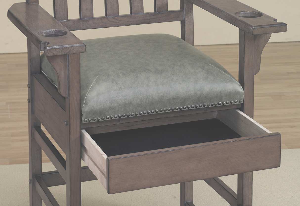 American Heritage Billiards King Chair (Glacier)
