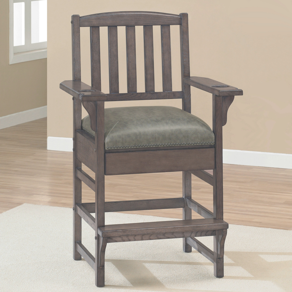 American Heritage Billiards King Chair (Glacier)