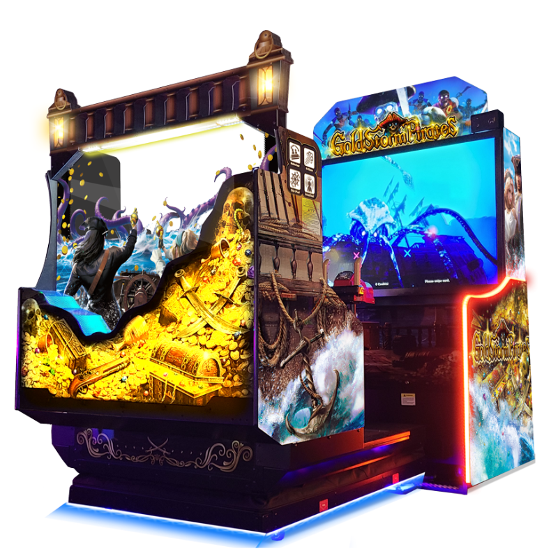 Namco GoldStorm Pirates Arcade Game