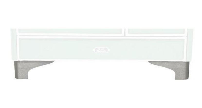 ILVE 1 Pair of Chrome Plinth Legs ILS1910008