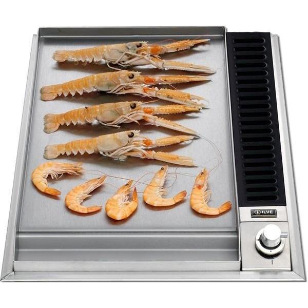 ILVE 15 Inch Stainless Steel Natural Gas Cooktop UHP45F