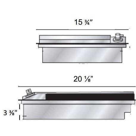 ILVE 15 Inch Stainless Steel Natural Gas Cooktop - UHP45F