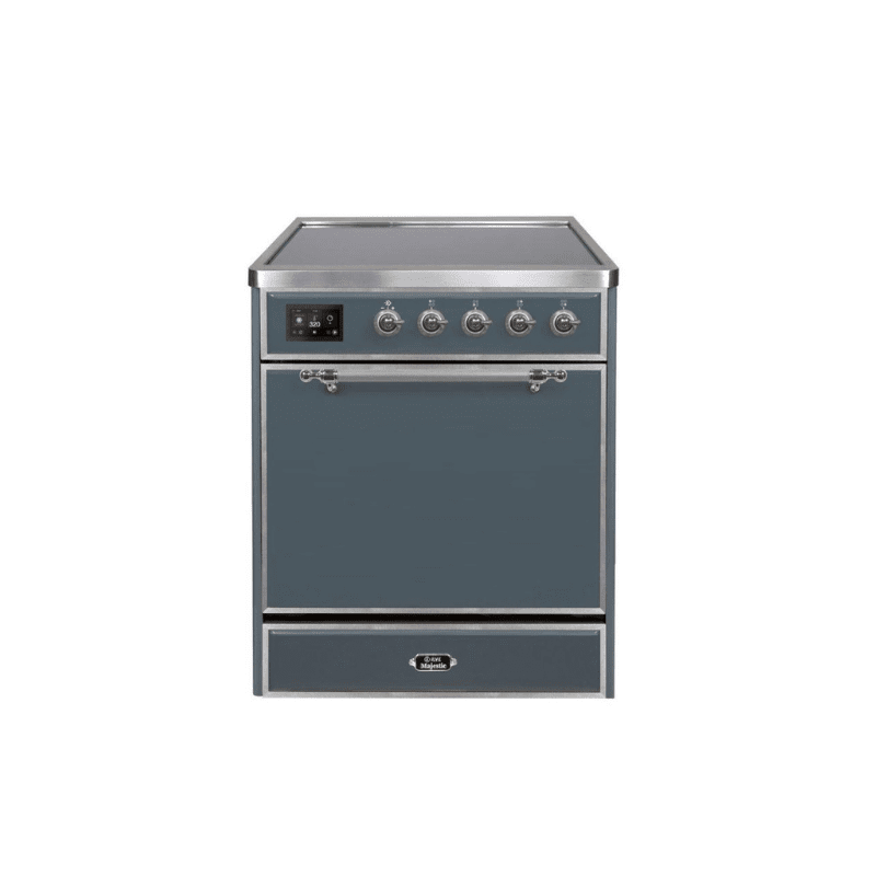 ILVE 30" Majestic II Series Induction Range with 4 Elements 2.3 cu. ft. Total Oven Capacity TFT Oven Control Display - UMI30QNE3
