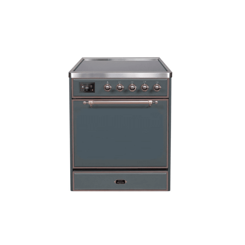 ILVE 30" Majestic II Series Induction Range with 4 Elements 2.3 cu. ft. Total Oven Capacity TFT Oven Control Display - UMI30QNE3