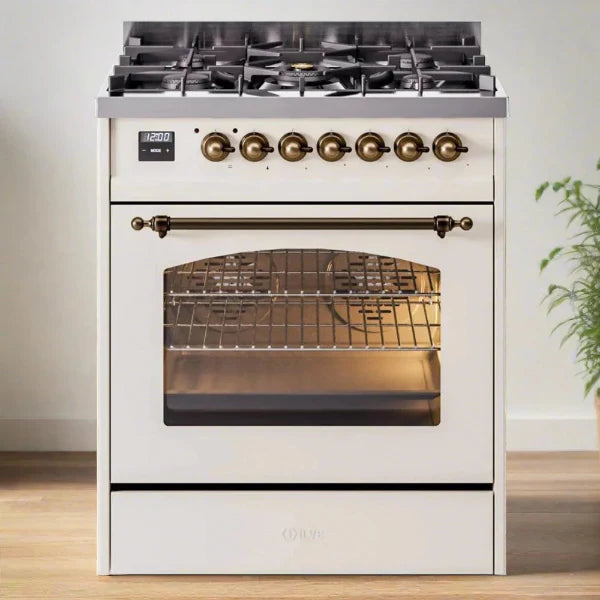 ILVE 30" Nostalgie II Single Oven Dual Fuel Range