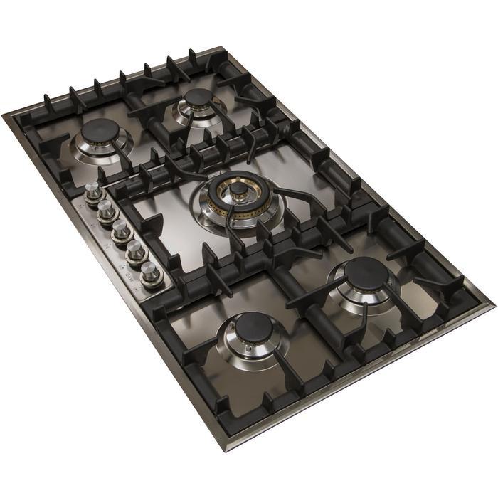 ILVE 36 Inch Stainless Steel Natural Gas/Propane Cooktop - UHP95CI