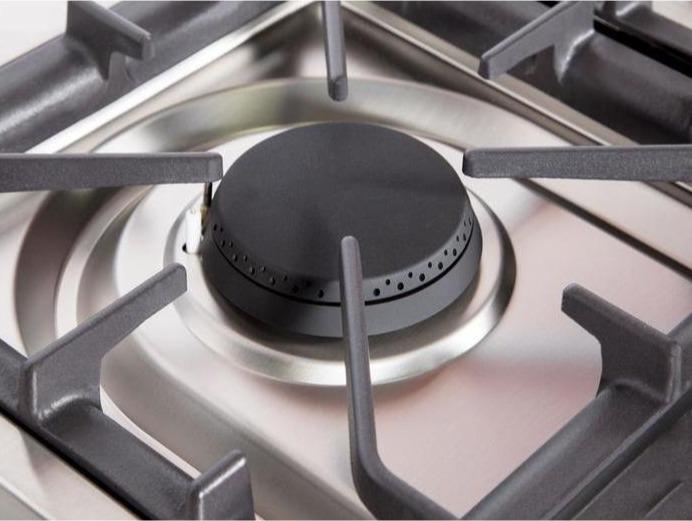 ILVE 36 Inch Majestic II Series Dual Fuel Range Gas/Propane with 6 Sealed Burners - UM096DQNS3