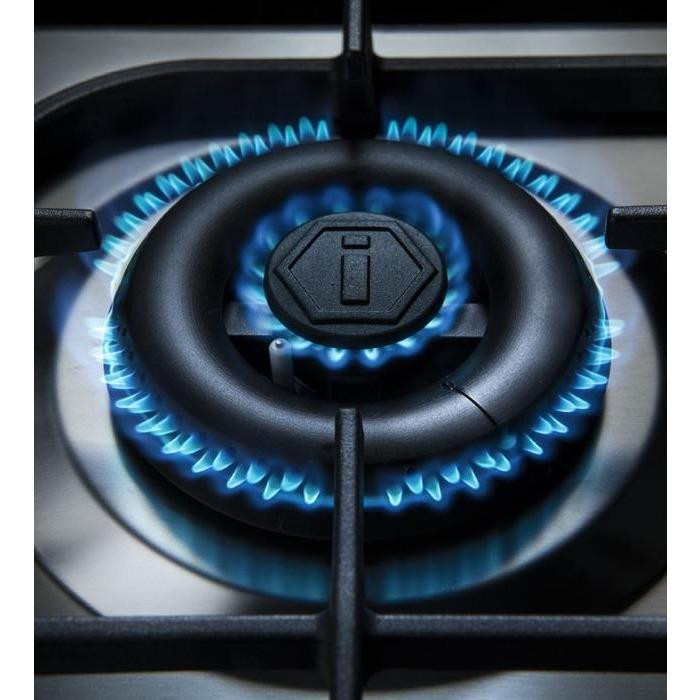 ILVE 36 Inch Majestic II Series Dual Fuel Range Gas/Propane with 6 Sealed Burners - UM096DQNS3