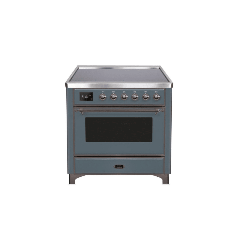 ILVE 36" Majestic II Series Electric Induction and Electric Oven Range with 5 Elements - UMI09NS3