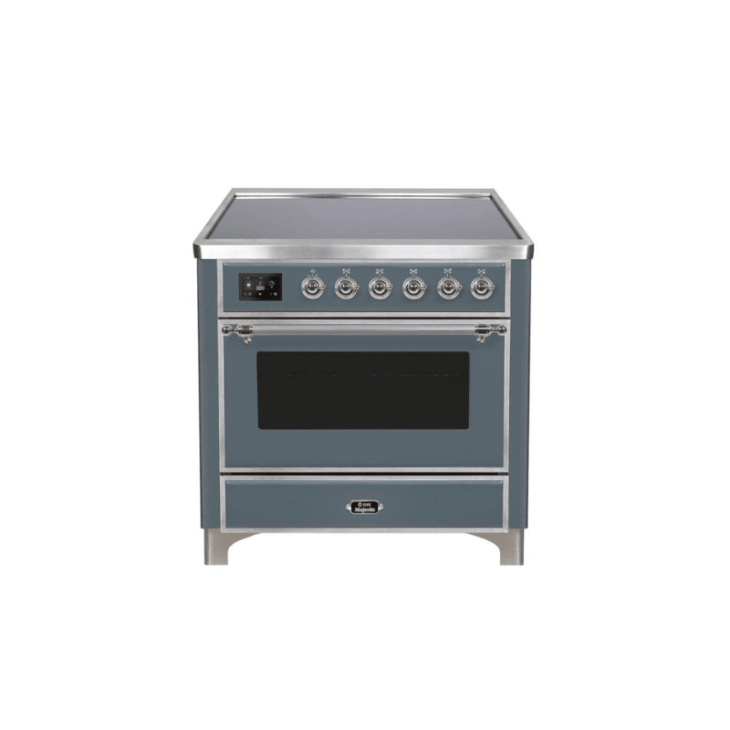 ILVE 36" Majestic II Series Electric Induction and Electric Oven Range with 5 Elements - UMI09NS3