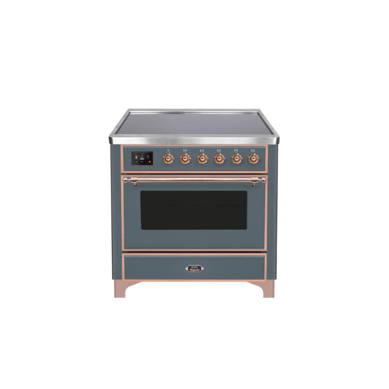 ILVE 36" Majestic II Series Electric Induction and Electric Oven Range with 5 Elements - UMI09NS3