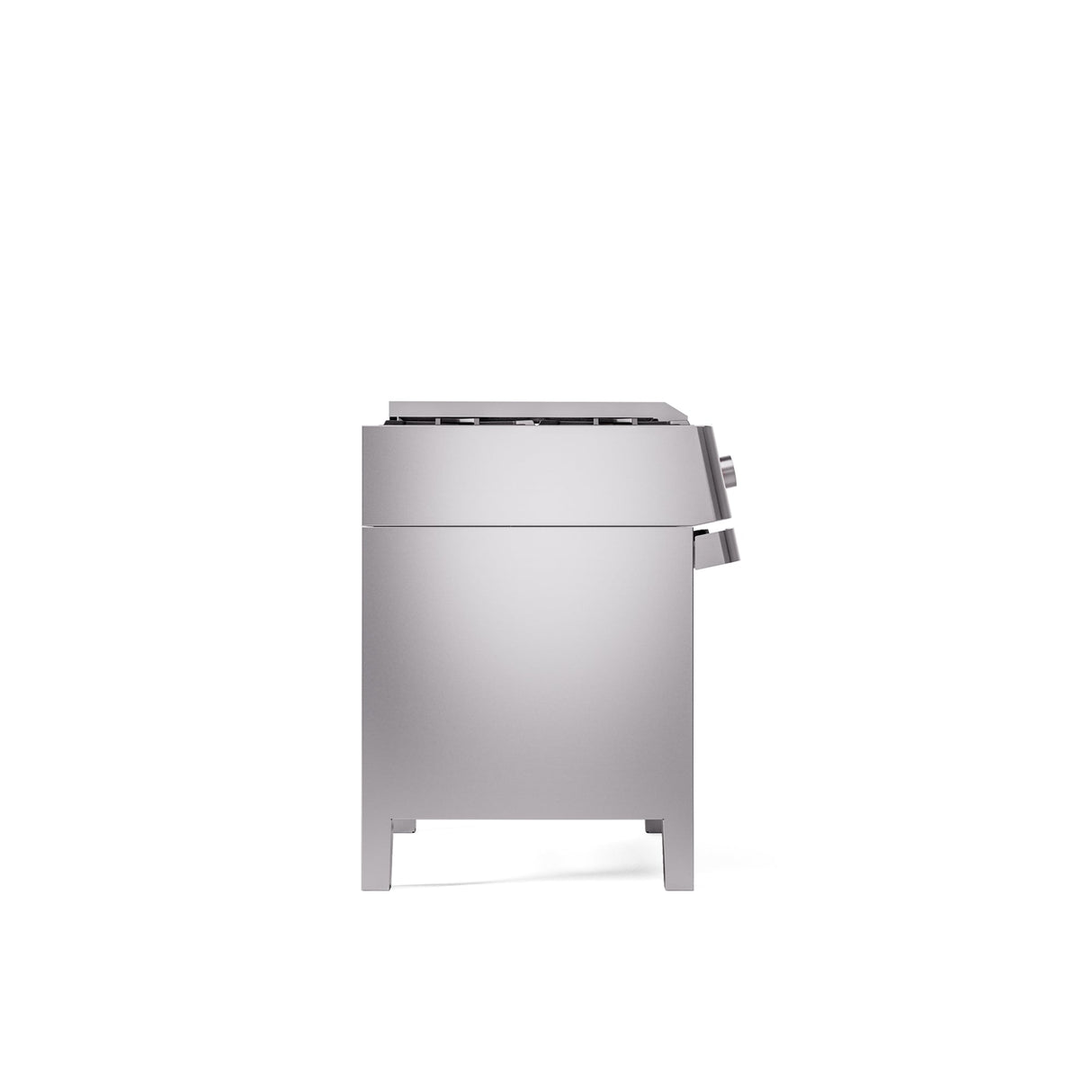 ILVE 36" Panoramagic Freestanding Single Oven Dual Fuel Range with 5 Sealed Burners and Griddle - UPM09FDS3SS