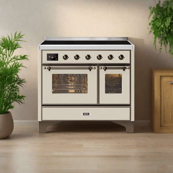 ILVE 40 Inch Majestic II Series Freestanding Electric Double Oven Range