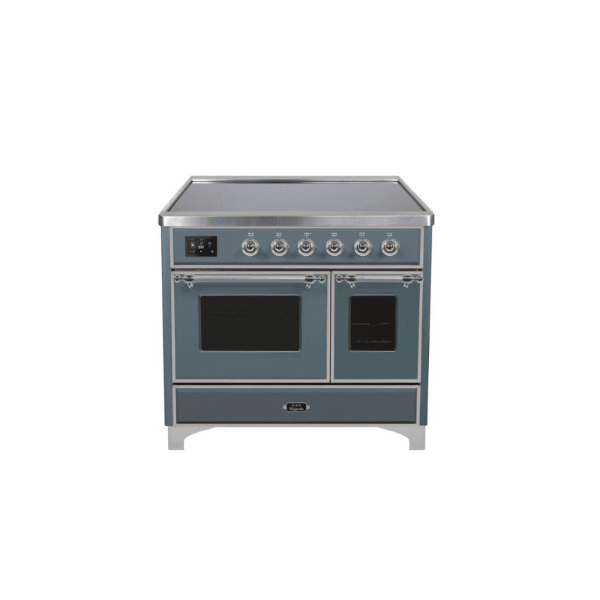 ILVE 40 Inch Majestic II Series Freestanding Electric Double Oven Range - UMDI10NS3