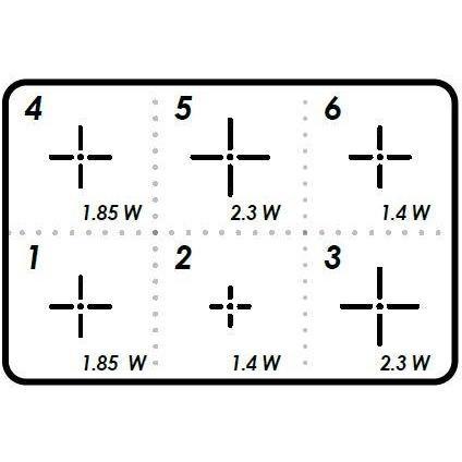ILVE 40 Inch Majestic II Series Induction Range with 6 Elements Dual Ovens TFT Control Display Solid Oven Door - UMDI10QNS3