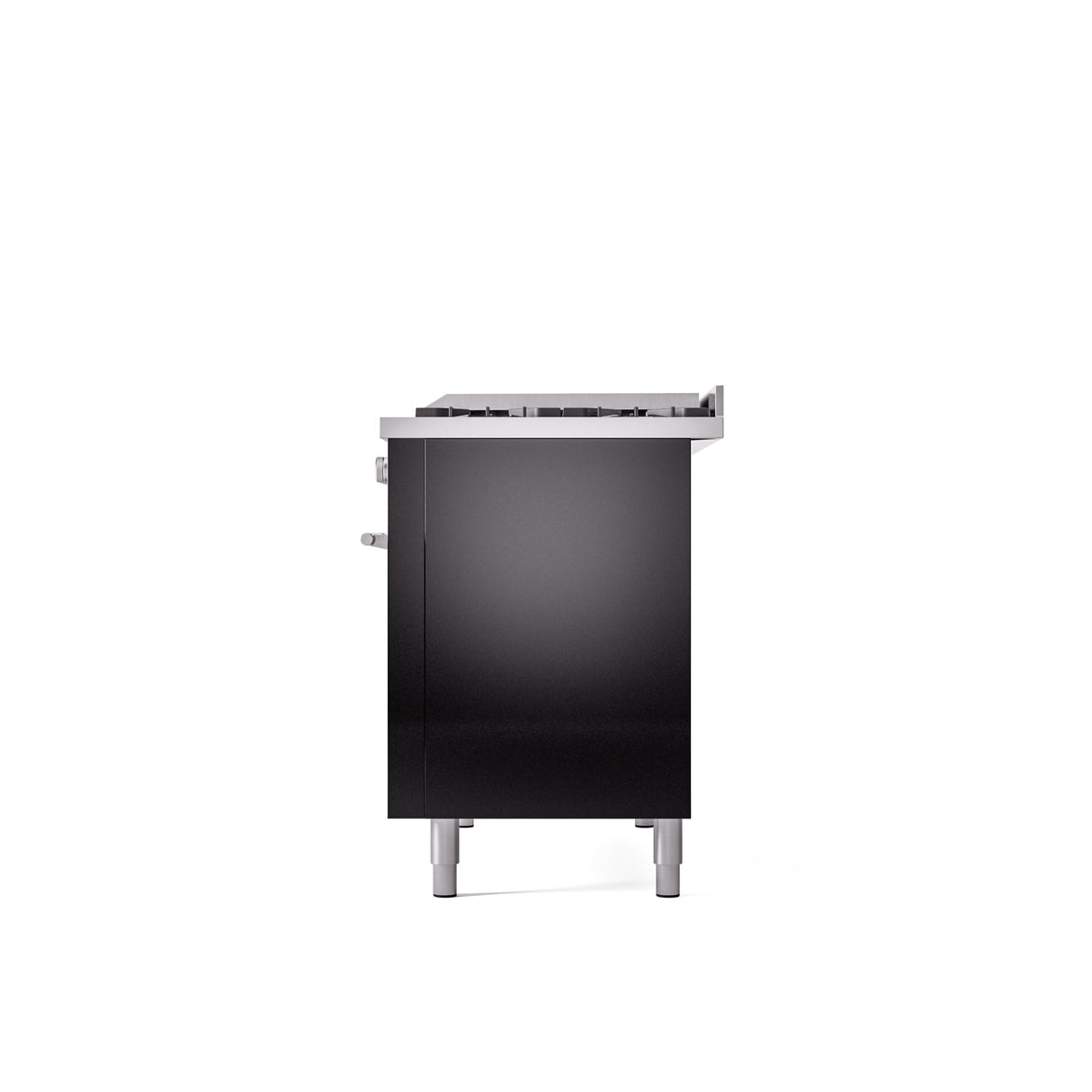 ILVE 48Inch Professional Plus II Freestanding Dual Fuel Range with 8 Sealed Burner - UP48FWMP