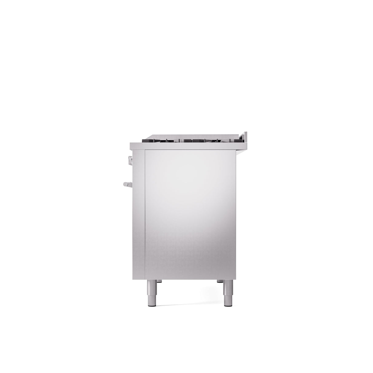 ILVE 48Inch Professional Plus II Freestanding Dual Fuel Range with 8 Sealed Burner - UP48FWMP