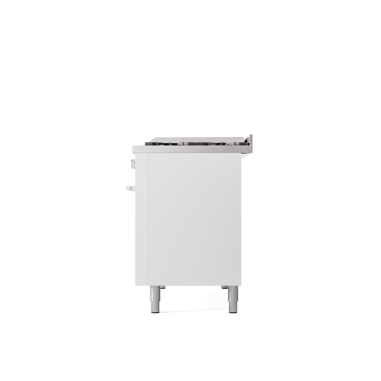 ILVE 48Inch Professional Plus II Freestanding Dual Fuel Range with 8 Sealed Burner - UP48FWMP
